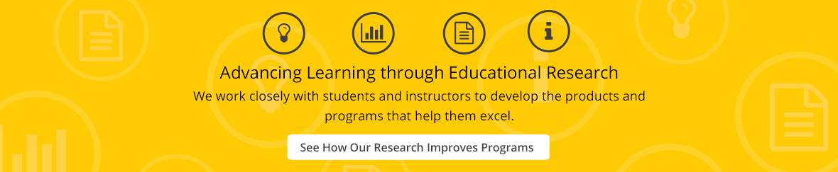 Advancing Learning through Educational Research