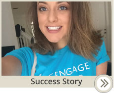 Photograph of a female student: How digital tools help students juggle busy schedules