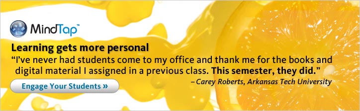 MindTap is the personal learning experience. Click for details.