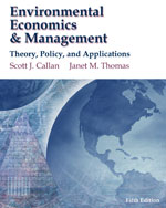 Environmental Economics and Management : Theory, Policy and Applications, 5th Edition