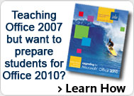 Alt Text for Upgrading to Microsoft Office 2010, 1st Edition