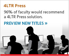 Four Letter Press is recommended by 97 percent of faculty who used it. Click to learn about the newest titles.