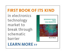Click here to learn more about Beginning Digital From a VHDL Perspective