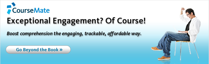 Boost comprehension the engagable, trackable way with CourseMate