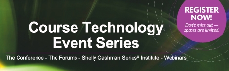 Course Technology Events Register now