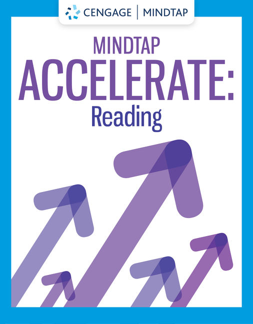 MindTap Accelerate: Reading, 1 term Instant Access book cover