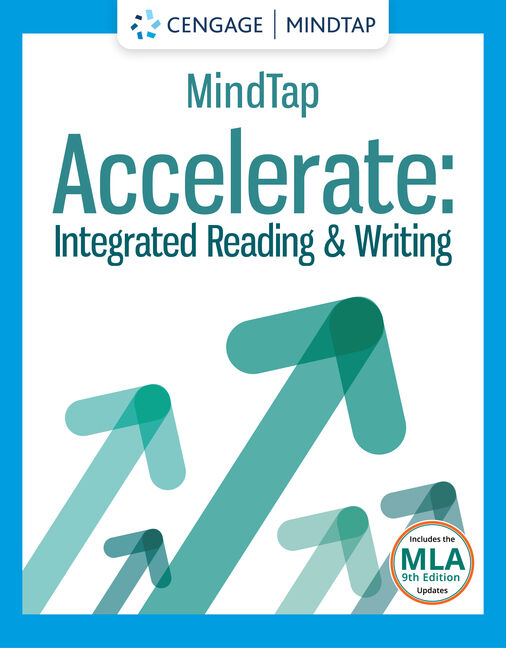 MindTap Accelerate: Integrated Reading and Writing, 1 term Instant Access book cover