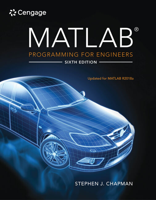 MATLAB Programming for Engineers book cover