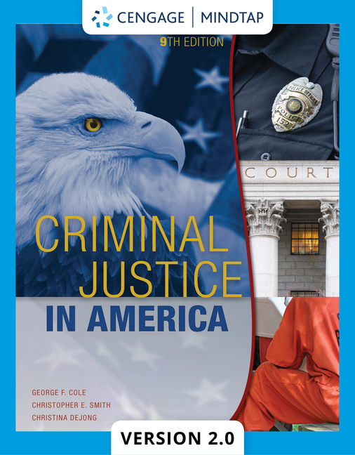 MindTapV2.0 for Cole's Criminal Justice in America, 1 term Instant Access book cover