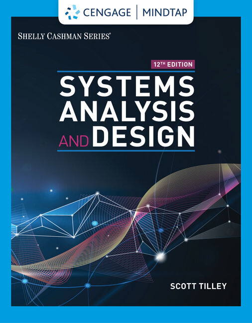 MindTap for Tilley's Systems Analysis and Design, 1 term Instant Access cover