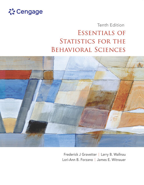 Essentials of Statistics for the Behavioral Sciences book cover
