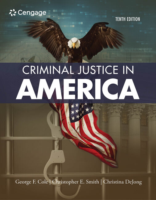 MindTap for Cole/Smith/DeJong's Criminal Justice in America, 1 term Instant Access cover
