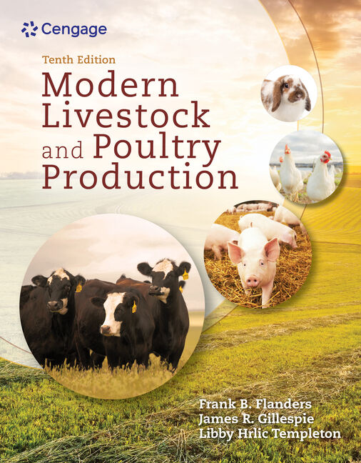 Modern Livestock & Poultry Production, 10th Student Edition book cover