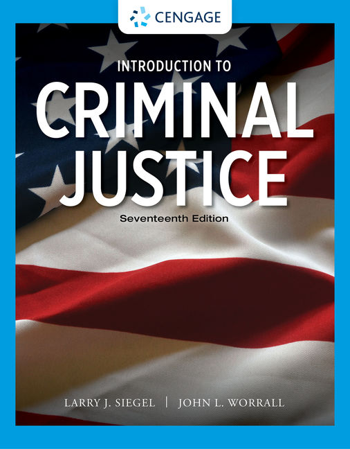 Introduction to Criminal Justice book cover