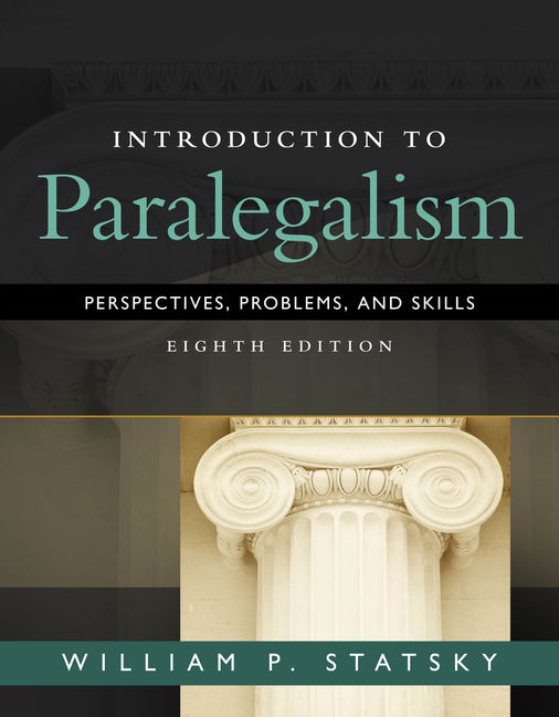 Introduction to Paralegalism: Perspectives, Problems and Skills book cover