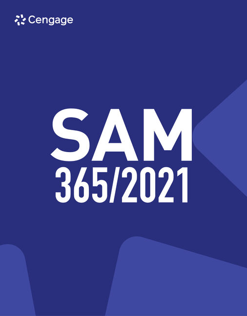 SAM Office 365/2021 Assessments, Training and Projects with access to eBook, Instant Access cover