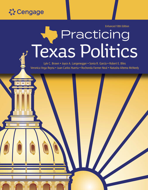 Practicing Texas Politics, Enhanced book cover