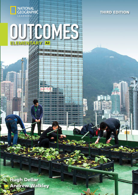Outcomes Elementary with the Spark platform book cover