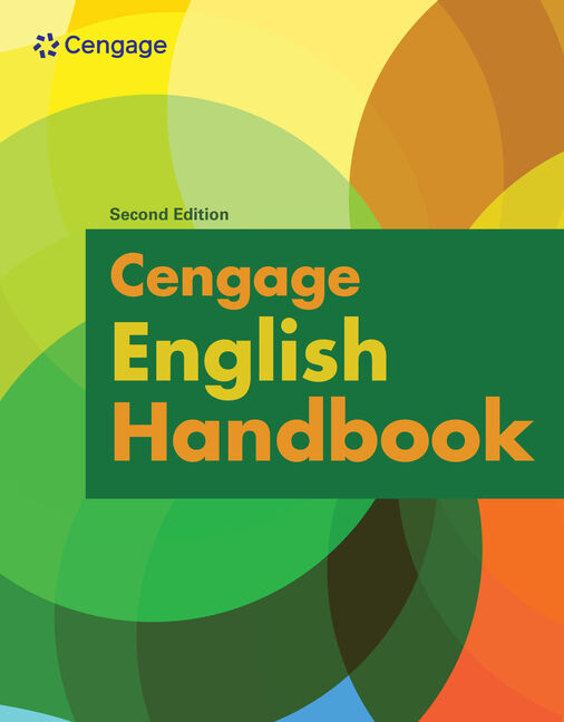 MindTap for Cengage's English Handbook, 1 term Instant Access book cover