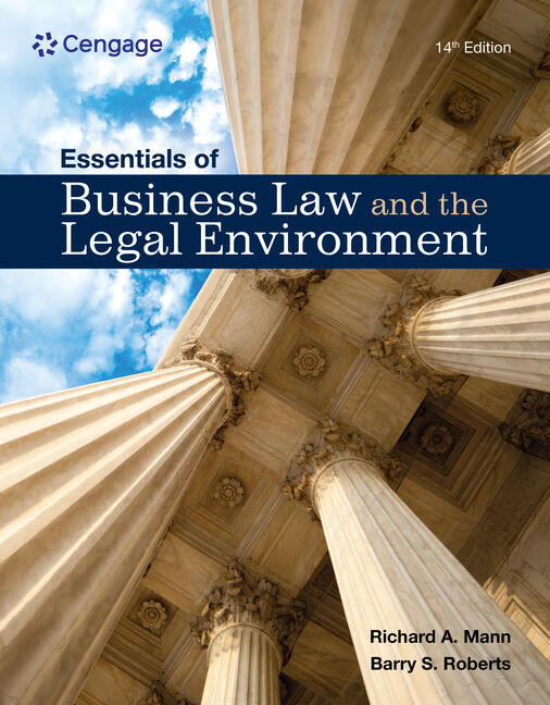 Essentials of Business Law and the Legal Environment book cover