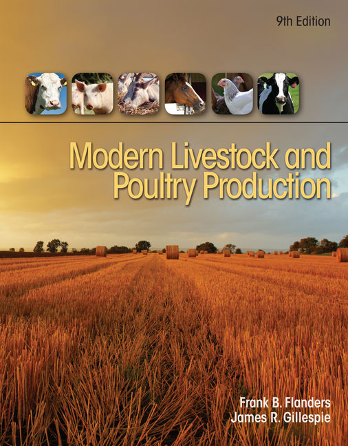 Modern Livestock & Poultry Production, 9th Student Edition book cover