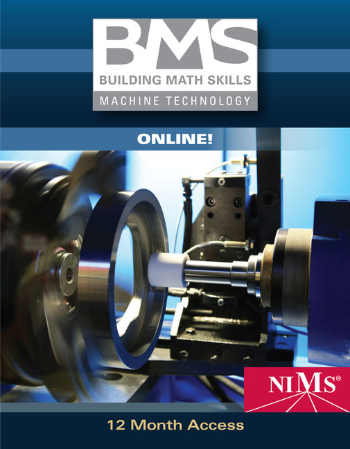Building Math Skills Online for Machine Technology Instant Access Code book cover