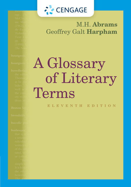 A Glossary of Literary Terms book cover