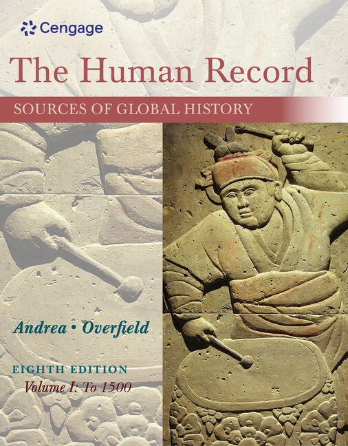 The Human Record: Sources of Global History, Volume I: To 1500 book cover
