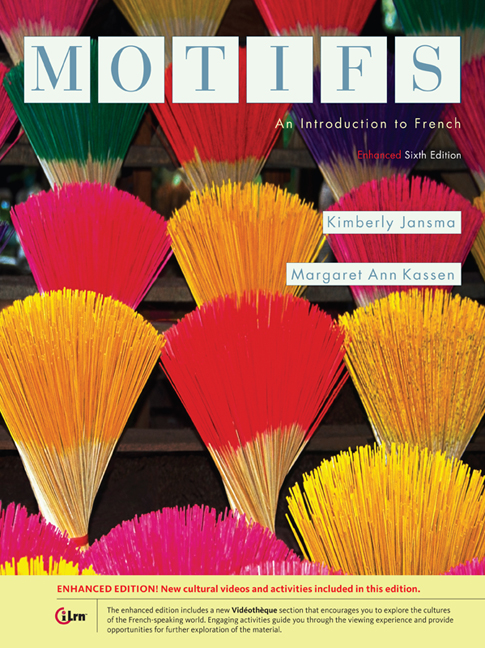 Motifs: An Introduction to French, Enhanced book cover