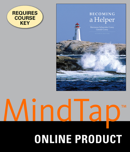 MindTap® Counseling, 1 term (6 months) Instant Access for Corey/Corey's Becoming a Helper book cover