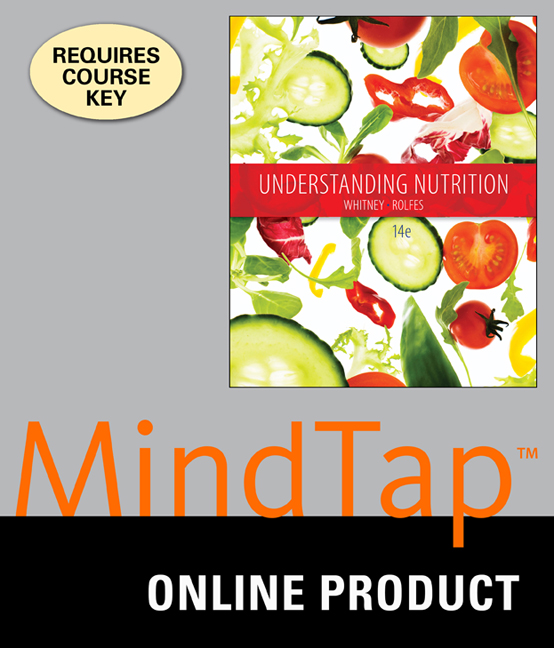 MindTap Nutrition, 1 term (6 months) Instant Access for Whitney/Rolfes Understanding Nutrition cover