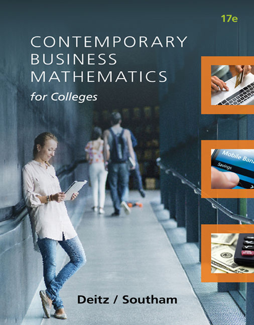 Contemporary Business Mathematics for Colleges book cover