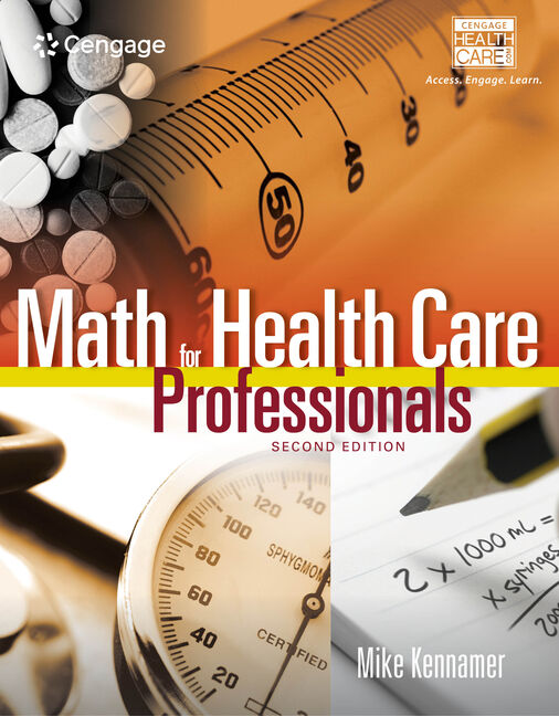 Student Workbook for Kennamer's Math for Health Care Professionals, 2nd cover