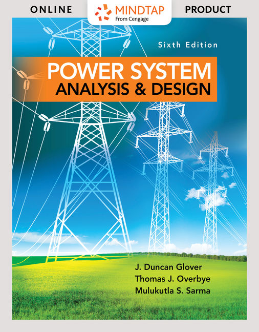 MindTap Engineering, 1 term (6 months) Instant Access for Glover/Overbye/Sarma's Power System Analysis and Design book cover