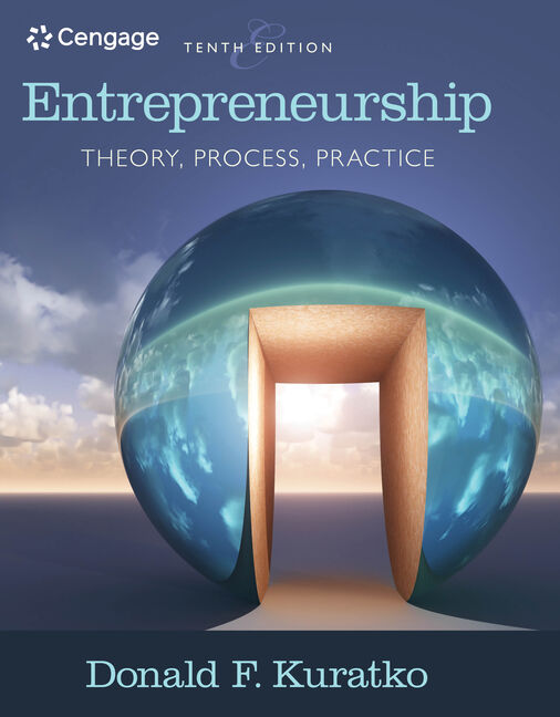MindTap Management, 1 term (6 months) Instant Access for Kuratko's  Entrepreneurship: Theory, Process, Practice book cover