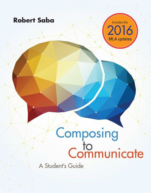 MindTap English, 1 term (6 months) Instant Access for Saba's Composing to Communicate: A Student's Guide book cover