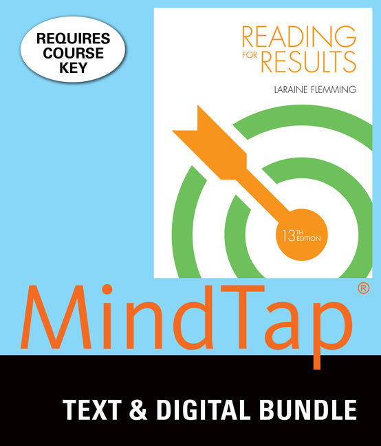 MindTap Developmental English, 1 term (6 months) Instant Access for Flemming's Reading for Results book cover