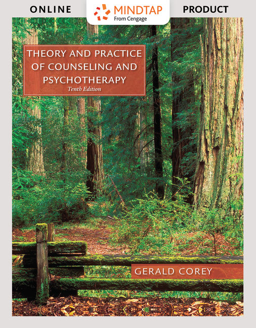 MindTap® Counseling, 1 term (6 months) Instant Access for Corey's Theory and Practice of Counseling and Psychotherapy and Case Approach book cover