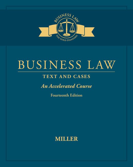 Business Law: Text & Cases - An Accelerated Course book cover