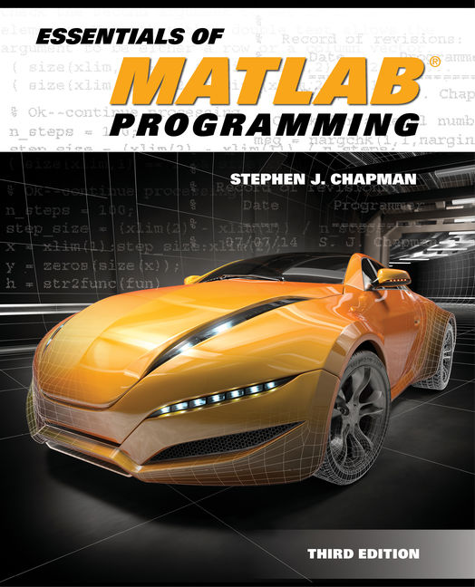 Essentials of MATLAB® Programming book cover