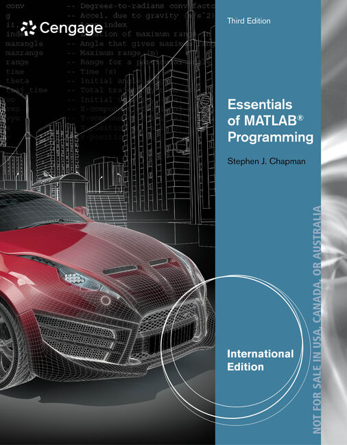 MindTap Engineering, 1 term (6 months) Instant Access for Chapman's Essentials of MATLAB® Programming cover