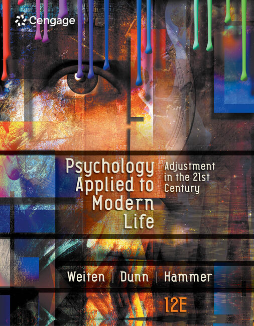 MindTap Psychology, 1 term (6 months) Instant Access for Weiten/Dunn/Hammer's Psychology Applied to Modern Life: Adjustment in the 21st Century book cover
