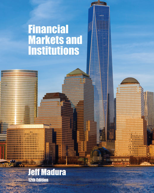 MindTap Finance, 1 term (6 months) Instant Access for Madura's Financial Markets and Institutions cover