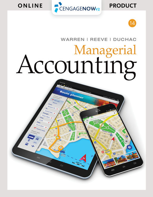 CNOWv2, 1 term Instant Access for Warren/Reeve/Duchac’s Managerial Accounting book cover