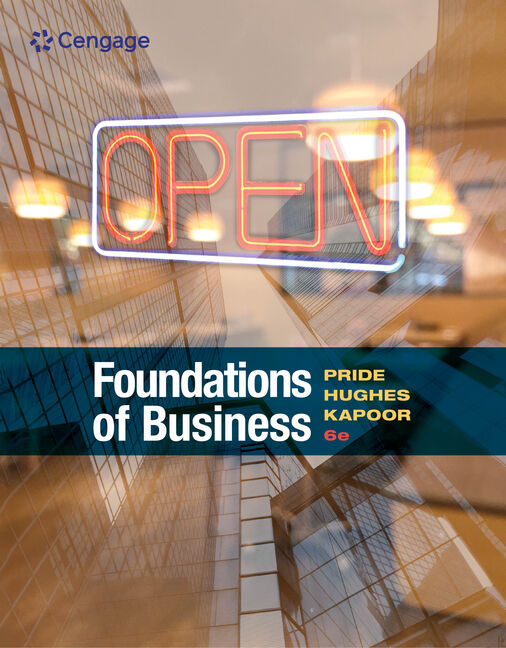 Foundations of Business book cover