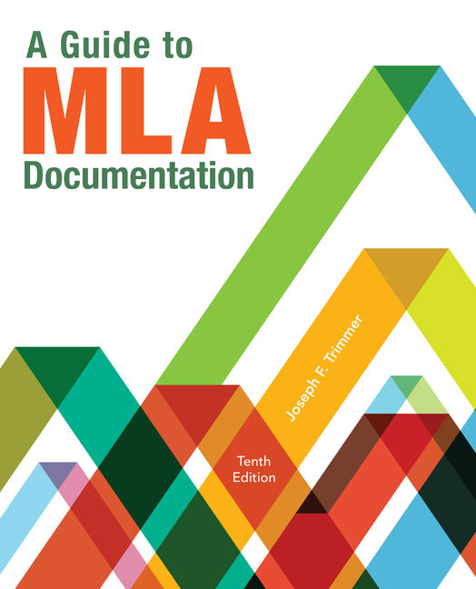 A Guide to MLA Documentation book cover