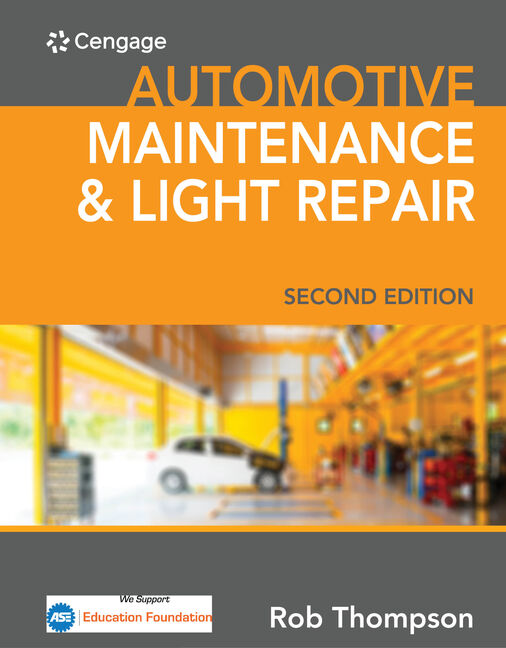 MindTap Automotive, 4 terms (24 months) Instant Access for Thompson's Automotive Maintenance & Light Repair book cover