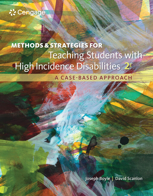 MindTap Education, 1 term (6 months) Instant Access for Boyle/Scanlon's Methods and Strategies for Teaching Students with High Incidence Disabilities cover