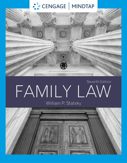 International MindTap Instant Access for Statsky's Family Law cover