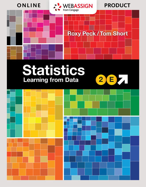 WebAssign Instant Access for Peck/Short's Statistics: Learning from Data, Single-Term book cover